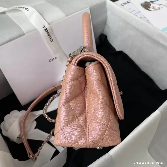 Hyper Peter WITH HANDLE MINI TOP BAG FLAP CHANEL 0707